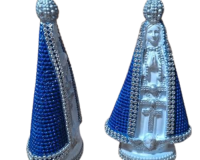 IMAGEM DE NOSSA SENHORA APARECIDA COM MANTO A 23 X L 14