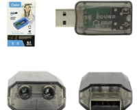 ADAPTADOR PLACA DE SOM DE P2 PARA USB 5.1 CANAIS VIRTUAL