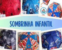 SOMBRINHA GUARDA CHUVA INFANTIL 84CM