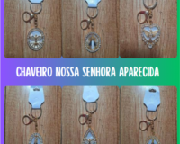 * CHAVEIRO NOSSA SENHORA APARECIDA COM STRASS