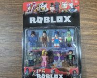 BRINQUEDO KIT 8 BONECOS ARTICULADOS ROBLOX 5 CM