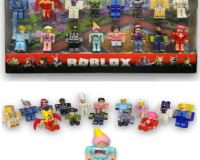 BRINQUEDO KIT 16 BONECOS ARTICULADOS ROBLOX 5 CM