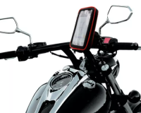 SUPORTE MOTO + CASE A PROVA D’ÁGUA + CARREGADOR USB