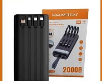 CARREGADOR POWER BANK 20000MAH HMASTON 4 SAÍDAS