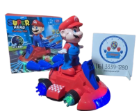 BRINQUEDO SUPER MARIO ANDA, SONS E LEDS