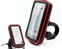 SUPORTE MOTO + CASE A PROVA D’ÁGUA + CARREGADOR USB