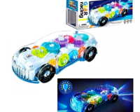 BRINQUEDO CARRINHO SPEED ENGRENAGEM TRANSPARENTE