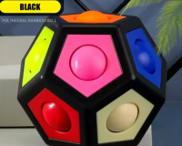 * BRINQUEDO CUBO MÁGICO RAINBOW BALL FIDGET TOY