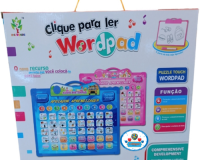 BRINQUEDO TABLET EDUCATIVO 2EM1 INGLÊS E PORTUGUÊS