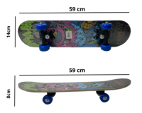 SKATE INFANTIL DE MADEIRA 60X15 SEM LIXA