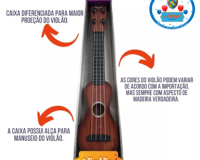 * BRINQUEDO MINI VIOLÃO (UKULELE) INFANTIL CLÁSSICO