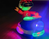 BRINQUEDO DJ COCO ANDA, TOCA MÚSICA COM LEDS