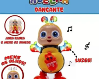 * BRINQUEDO MUSICAL ABELHA DANÇANTE ANDA DANÇA E SOM