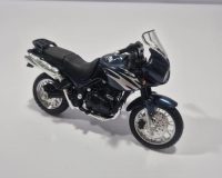 * BRINQUEDO MINIATURA DE FERRO MOTO FRICÇÃO COM PNEU