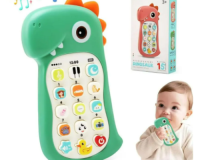 * BRINQUEDO TELEFONE CELULAR INTERATIVO MUSICAL COM LED