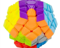 * BRINQUEDO CUBO MÁGICO 12 LADOS COLORIDO SEM ADESIVO