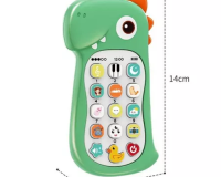 * BRINQUEDO TELEFONE CELULAR INTERATIVO MUSICAL COM LED