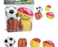 * BRINQUEDO BOLAS MACIA DE FUTEBOL BASQUETE E BEISEBOL