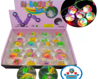 * BRINQUEDO BOLA GEL LUZES LED PISCA-PISCA PEIXE LUMINOSO PULA