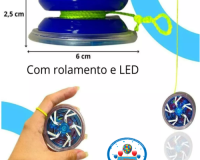 * IO-IO (IOIO,YO-YO) ROLAMENTO PROFISSIONAL E INFANTIL COM LED