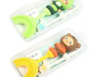 * ESCOVA DE DENTE INFANTIL 360º GRAUS SILICONE DENTAL