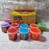 SLIME COM GLITER PUXA PUXA CORES LIBERADO PELO INMETRO